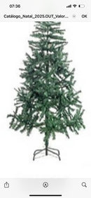 Árvore Natal 600 galhos 180cm verde