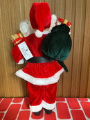 Papai Noel barba 45cm vermelho