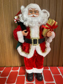 Papai Noel barba 45cm vermelho