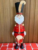 Guarda real aramado Noel 43x15cm