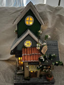 Casa Welcome c/LED 40cm altura