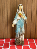 Nossa Senhora do Sagrado Coração 40cm resina