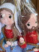 Amigurumi Maria e Jesus 25cm