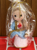 AMIGURUMI NOSSA SENHORA DO SAGRADO CORA