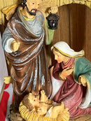 SAGRADA FAMILIA EM RESINA 19X11,5X26,5CUNI