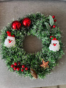 GUIRLANDA PAPAI NOEL 35CM